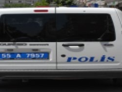 POLİS OTOSUNA YAPILAN SALDIRI