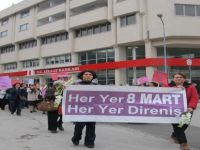 BİZİ YOK SAYANLARA İNAT IŞIĞIMIZLA BURADAYIZ! YAŞASIN 8 MART