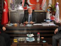 BAŞKAN ŞAHİN'DEN HAYIRLI OLSUN ZİYARETİ