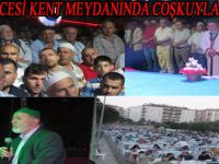 KADİR GECESİ KENT MEYDANINDA ÇOŞKU İLE KUTLANDI