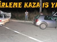 SAMSUN’DA ZİNCİRLEME KAZA: 15 YARALI