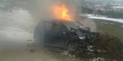 TRAFİK KAZASI: 1 ÖLÜ, 7 YARALI