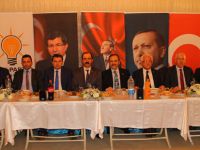 İL BAŞKAN ADAYI GÖKSEL, DELEGELERLE YEMEKTE BULUŞTU