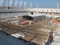 SAMSUNSPOR'UN YENİ STADIN YÜZDE 65’İ TAMAM