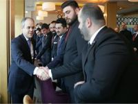 Kılıç;Samsunlu işadamlarını kabul etti