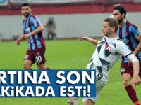 Son nefeste Trabzonspor kazandı