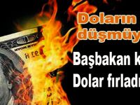 Başbakan konuştu Dolar yükseldi
