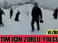 Eğitim için zorlu yolculuk