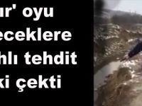 'Hayır' Oyu vereceklere silah çeken yönetici tepki çekti