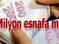 10 Milyon esnafa müjde