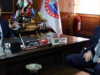 BAŞSAVCI TÜRKMEN, BAŞKAN ŞAHİN’İ ZİYARET ETTİ