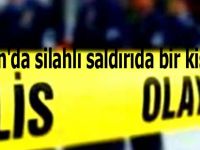 Samsun'da silahlı saldırıda bir kişi öldü