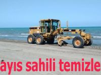 19 Mayıs sahili temizleniyor