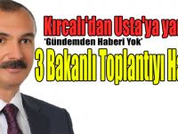 Vekil Kırcalı'dan Usta'ya yanıt!