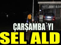 Samsun'da sağanak etkili oldu
