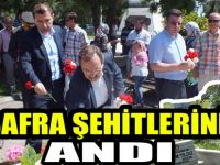 Şehitler kabri başında anıldı