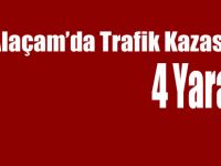 Alacam'da trafik kazasi 4 yarali