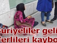 BAFRA' DA SURİYELİ DİLENCİ ARTIŞI