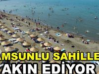 Sıcaktan bunalanlar sahillere akın ediyor