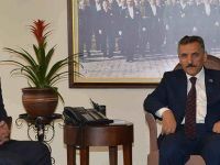 Başkan Özbalcı’dan Vali Kaymak’a Hayırlı Olsun Ziyareti