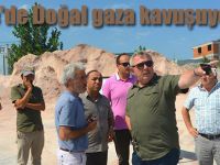 Gerze'de Doğal gaza kavuşuyor