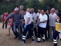 Çiftcinin İmdadına Helikopter Yetişti