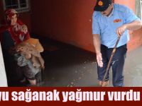 Komşuyu sağanak yağmur vurdu