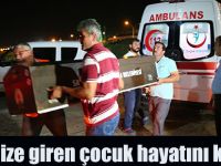 Denize giren çocuk hayatını kaybetti