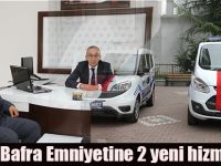 Bafra Emniyetine 2 yeni hizmet aracı
