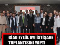 Bafra GİAD Eylül Ayı İstişare Toplantısını Yaptı