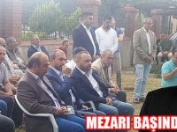 MERHUM BAŞKAN MEZARI BAŞINDA ANILDI