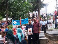 ŞEHİT BURAK PERÇİN ŞEHADETİNİN 1.YILINDA KABRİ BAŞINDA DUALARLA ANILDI