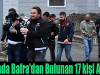 Aralarında Bafra'dan bulunan 17 kişi adliyede