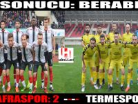 Maç Sonucu Beraberlik