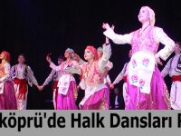 Vezirköprü'de Halk Dansları Rüzgarı