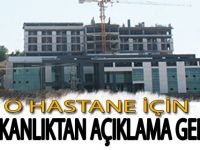 Sağlık Bakanlığı O Hastane İçin Açıklama Yaptı