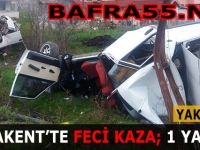 Yakakent’te Feci Kaza; 1 Yaralı