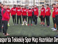 1930 Bafraspor’da Tekkeköy spor Maçı Hazırlıkları Devam Ediyor