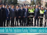 19 Mayıs İlçesinde Türk Polis Teşkilatının Kuruluş Yıldönümü Coşkuyla Kutlandı.