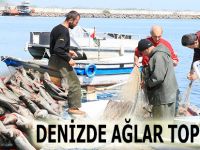 DENİZDE AĞLAR TOPLANDI
