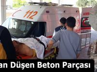 Binadan Düşen Beton Parçası