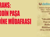 KONFERANS: FAHREDDİN PAŞA VE MEDİNE MÜDAFAASI