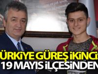 TÜRKİYE GÜREŞ İKİNCİSİ 19 MAYIS İLÇESİNDEN