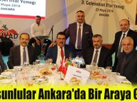 Samsunlular Ankara'da Bir Araya Geldi