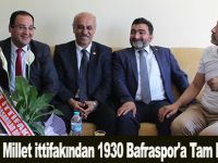 Millet ittifakından 1930 Bafraspor'a Tam Destek Sözü