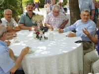 ÖZBALCI, SAMSUN YÜKSEK İSLAM ENSTİTÜSÜ MEZUNLARIYLA BİR ARADA