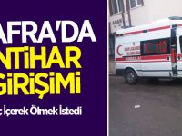 Bafra'da İntihar Girişimi