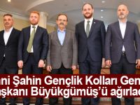 Zihni Şahin Gençlik Kolları Genel Başkanı Büyükgümüş’ü ağırladı