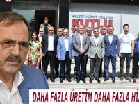 DAHA FAZLA ÜRETİM DAHA FAZLA HİZMET ZAMANI