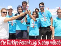 Yakakent'te Türkiye Petank Ligi 5. etap müsabakaları
